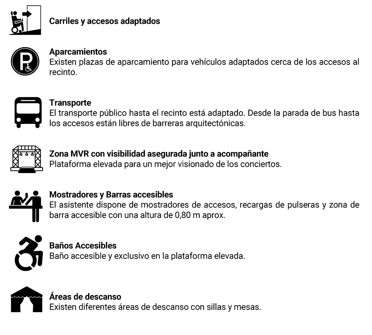 Iconos de accesibilidad